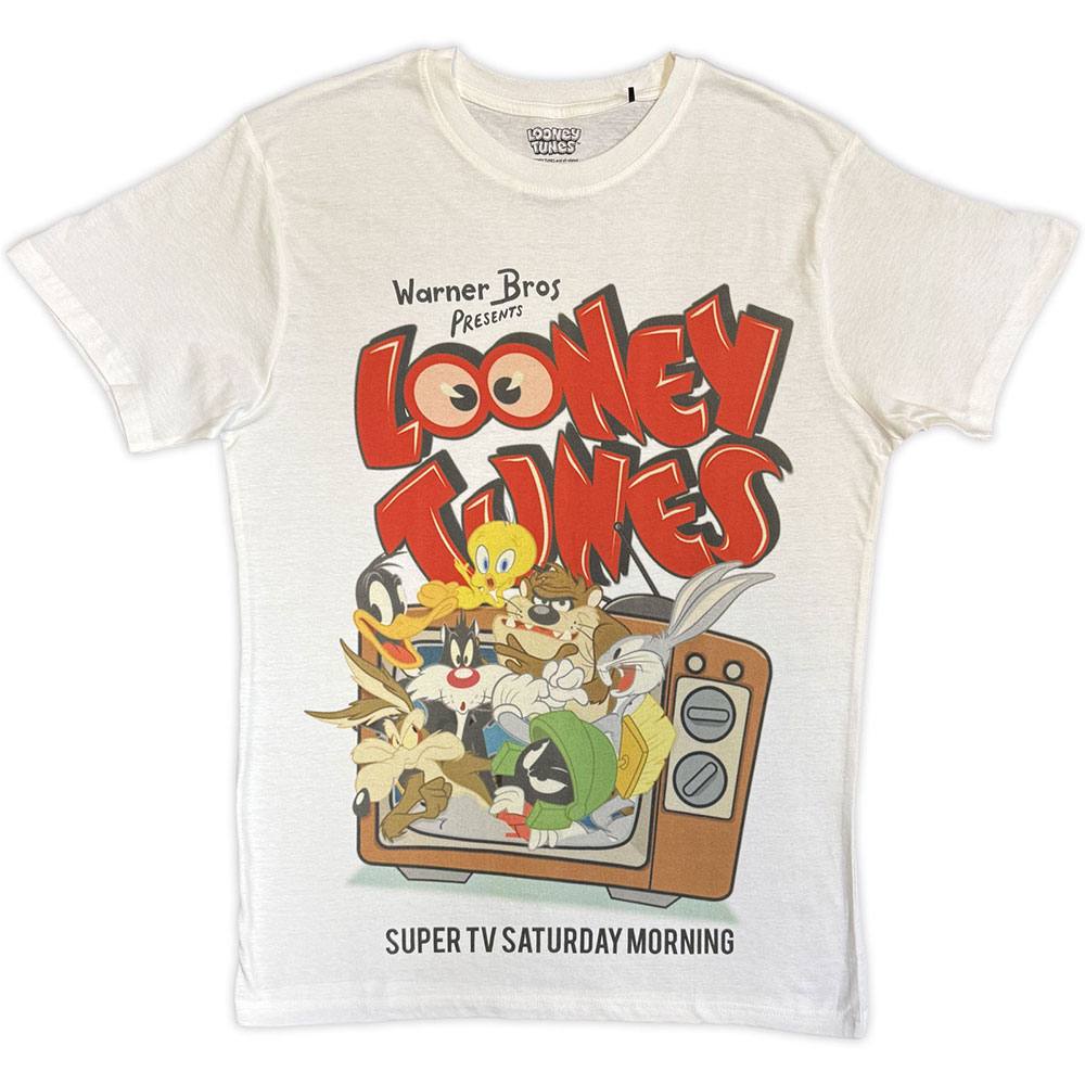 Looney Tunes - TV Herren TShirt - Weiß